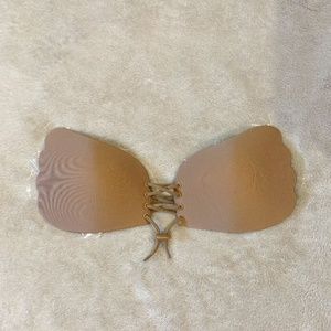 strapless adhesive bra